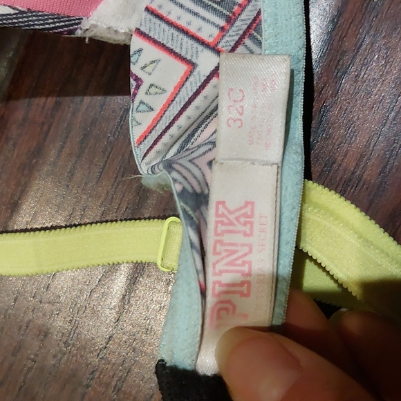 Pink push-up bra 32C - Picture 5 of 6